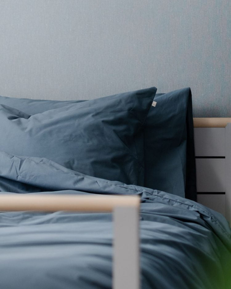 Pillowcase 50x90 cm | Stormy Blue